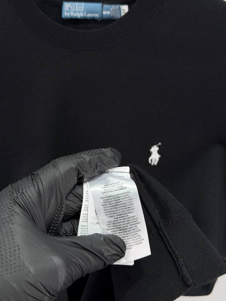 Polo Ralph Lauren Erkek Regular Fit Siyah Triko Tişört