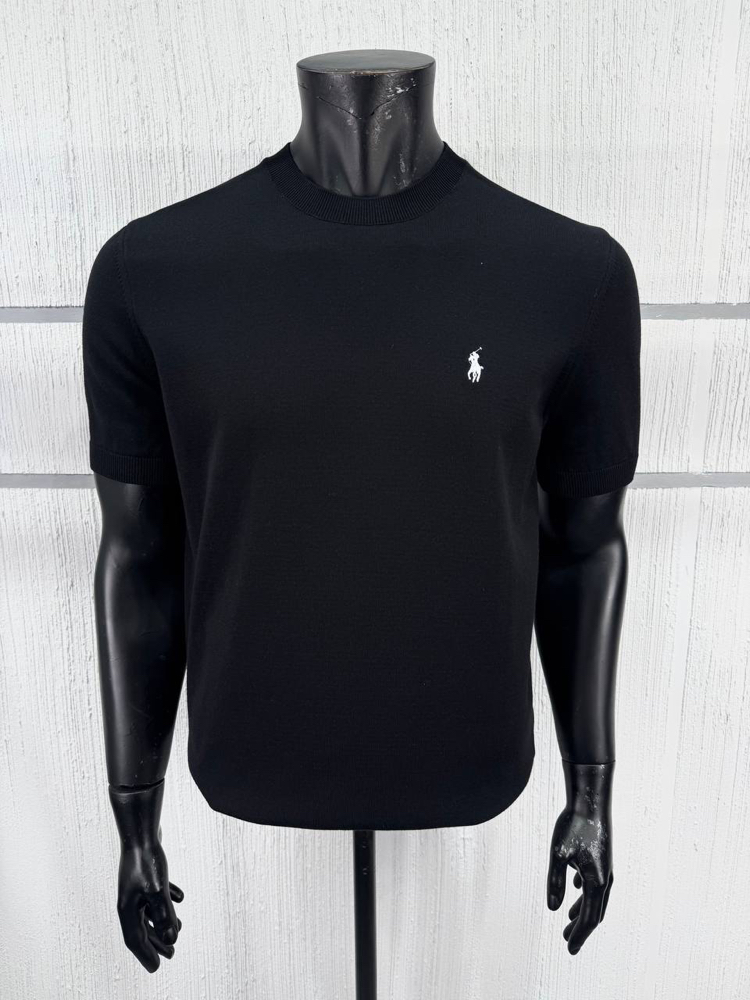 Polo Ralph Lauren Erkek Regular Fit Siyah Triko Tişört