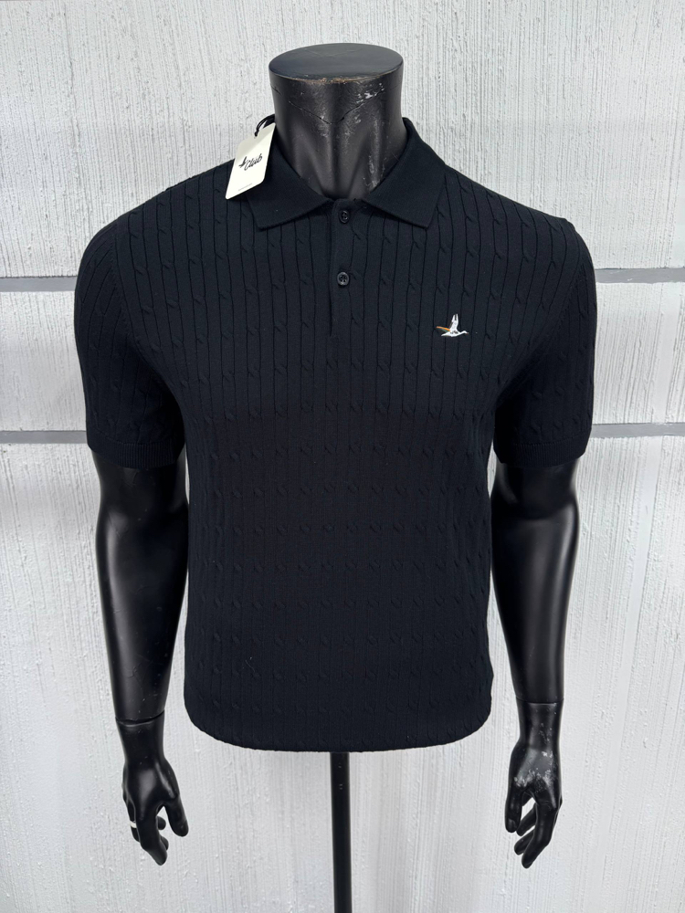 Beymen Erkek Regular Fit Siyah Triko Tişört