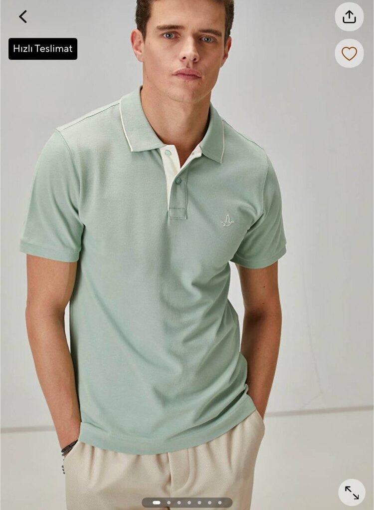 ⚡️ Beymen Yeşil Polo Yaka Tshirt