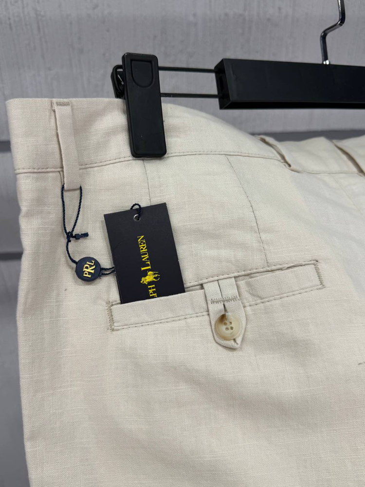 Polo Ralph Lauren Erkek Regular Fit Taş Ham Keten Pantolon