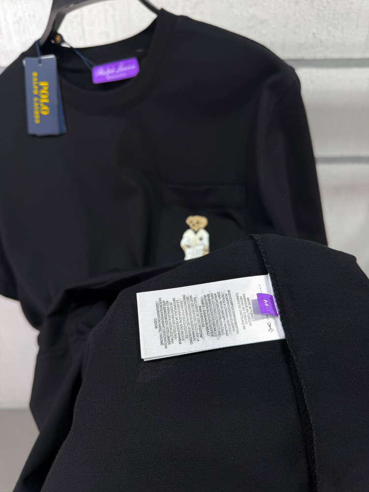Polo Ralph Lauren Erkek Regular Fit Siyah Tişört
