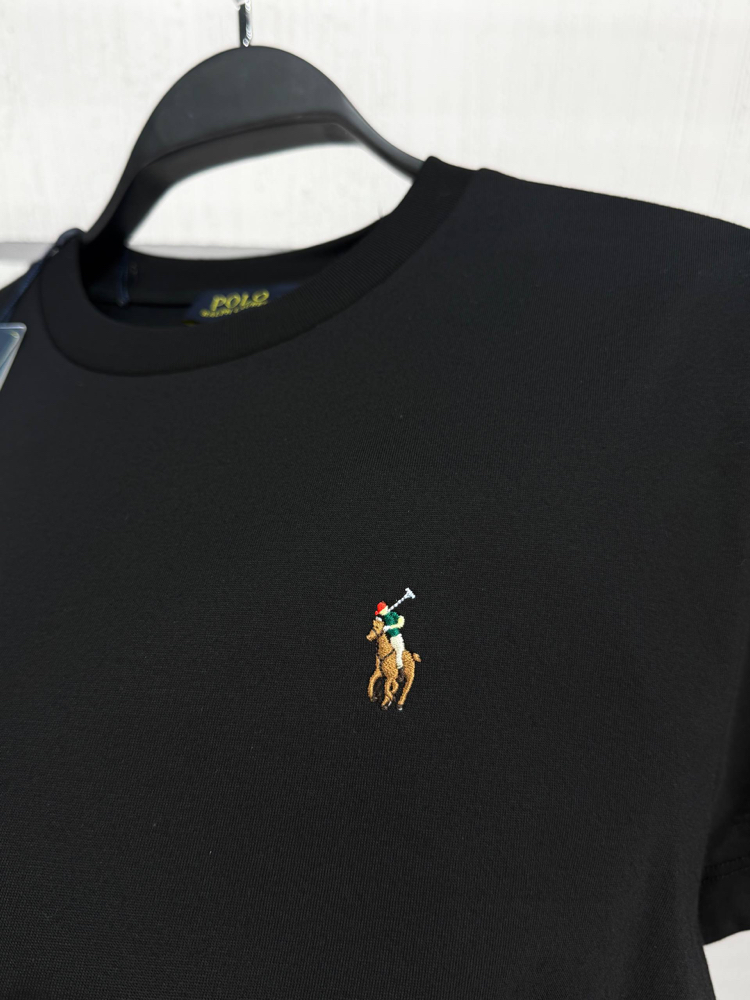 Polo Ralph Lauren Erkek Regular Fit Siyah Tişört