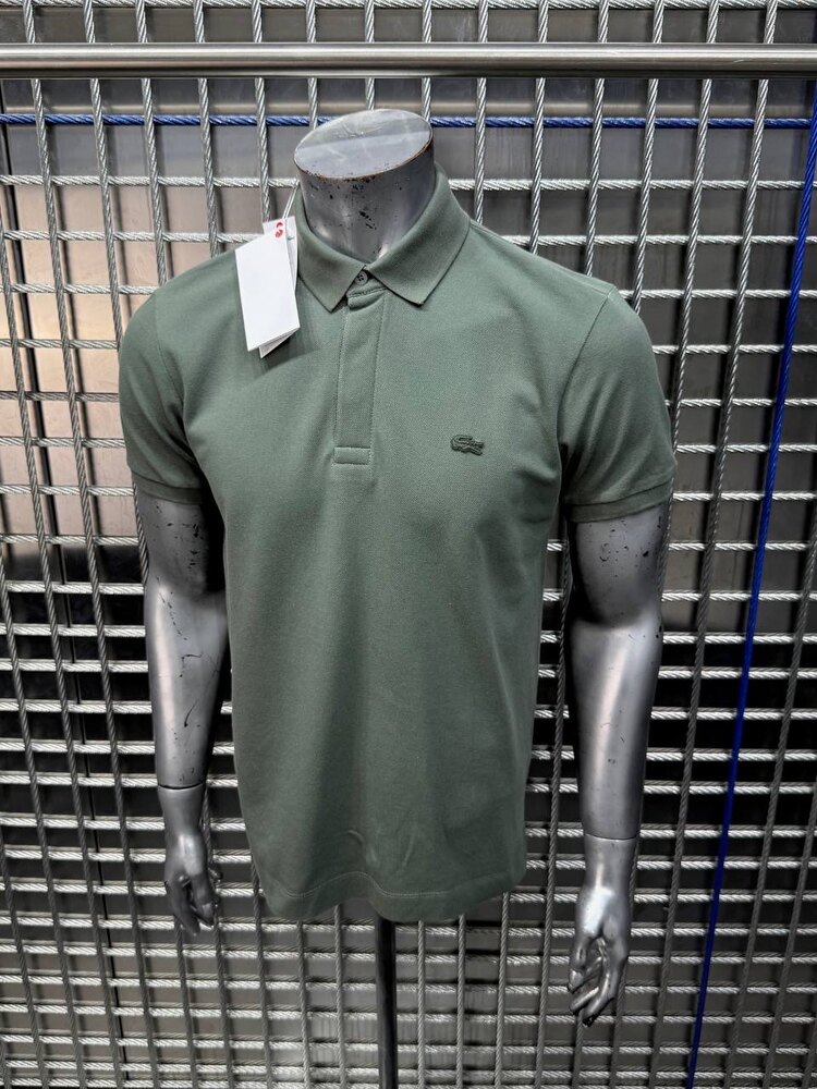 Lacoste Paris Haki Polo Yaka Tshirt