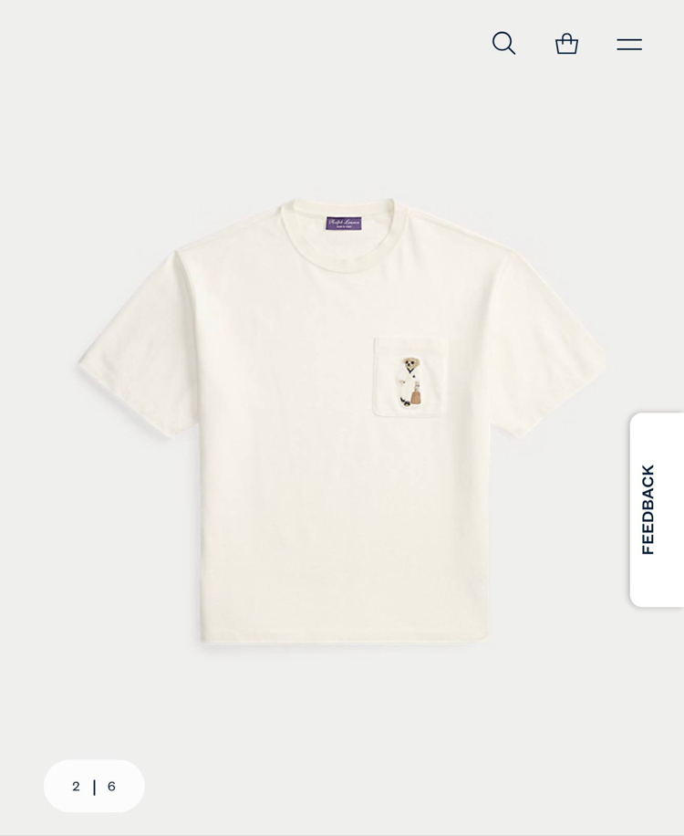 Polo Ralph Lauren Erkek Regular Fit Beyaz Tişört