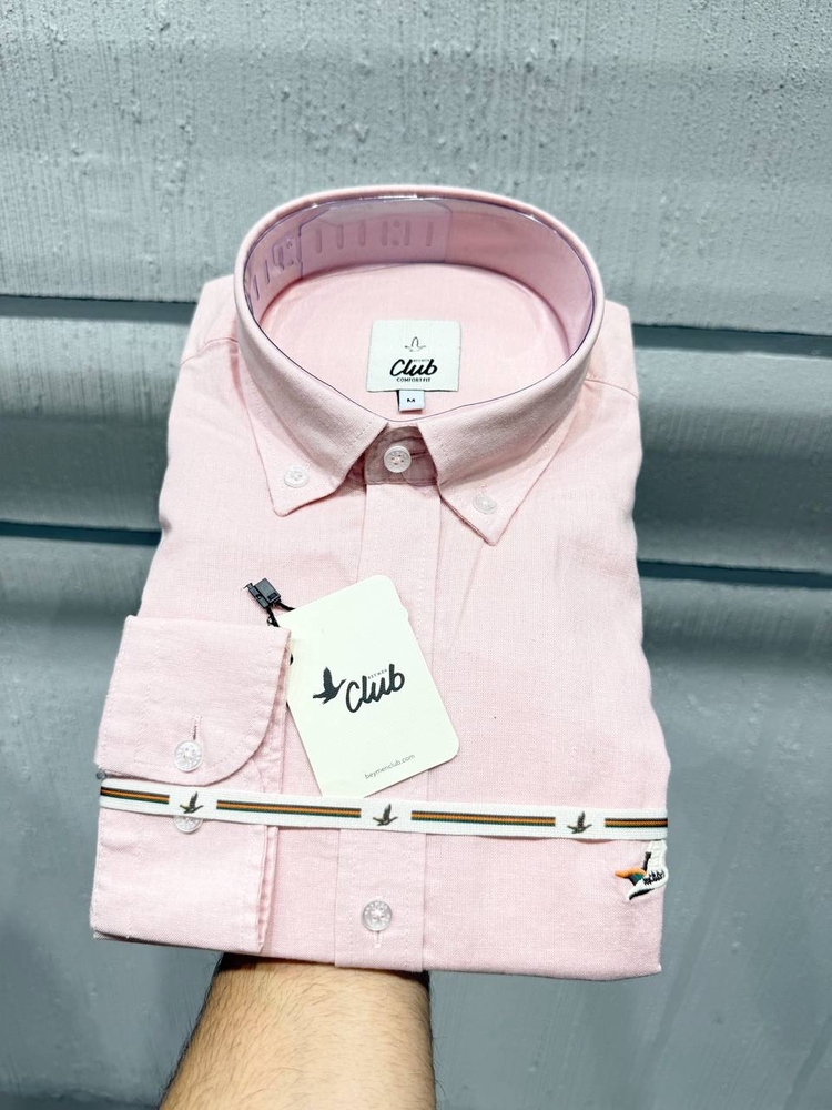 Beymen Pembe Keten Gömlek
