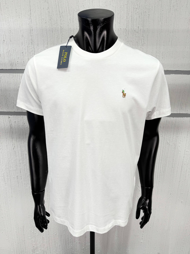 Polo Ralph Lauren Erkek Regular Fit Beyaz Tişört