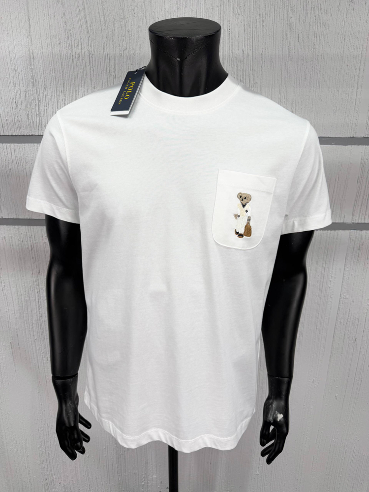 Polo Ralph Lauren Erkek Regular Fit Beyaz Tişört