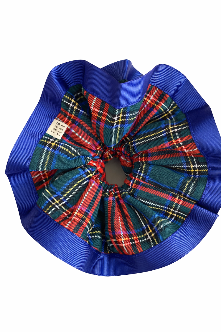 From Pera Sapphire Tartan 4 Katmanlı Premium Saç Tokası