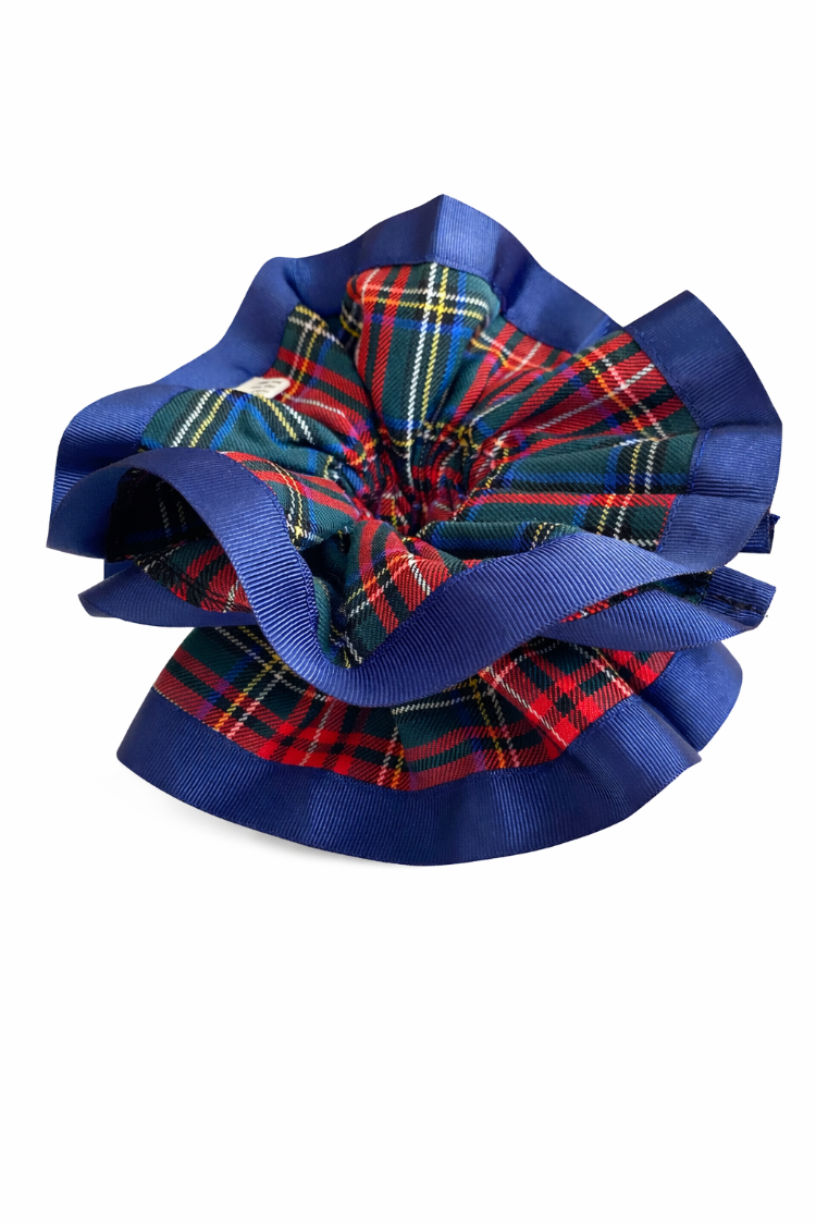 From Pera Sapphire Tartan 4 Katmanlı Premium Saç Tokası