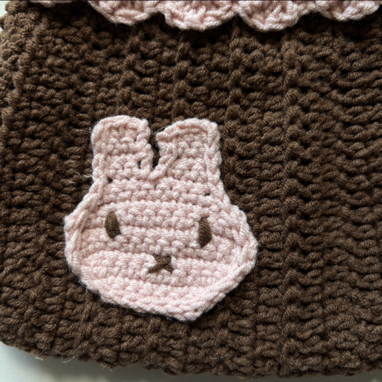 button bag by meiscrochet