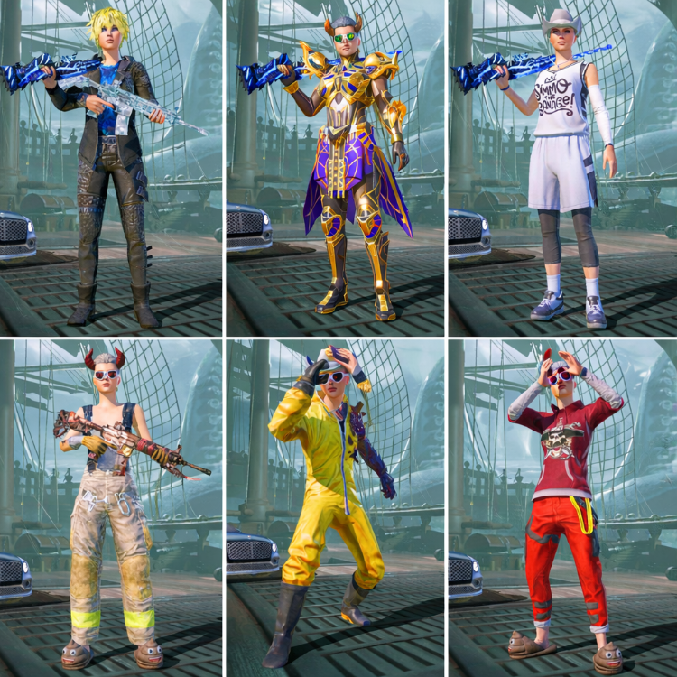 PUBG MOBİLE YÜKSEK RANDOM PAKET