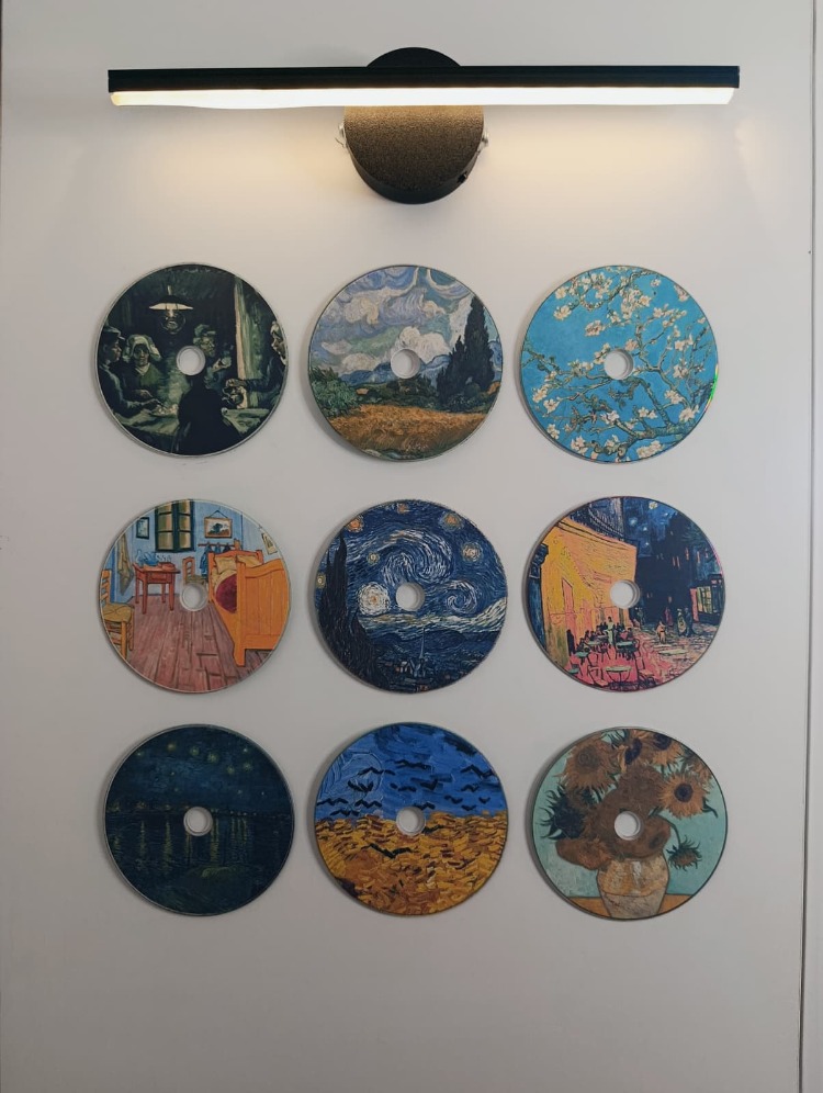 Van Gogh Temalı CD Baskı Seti (9'lu)