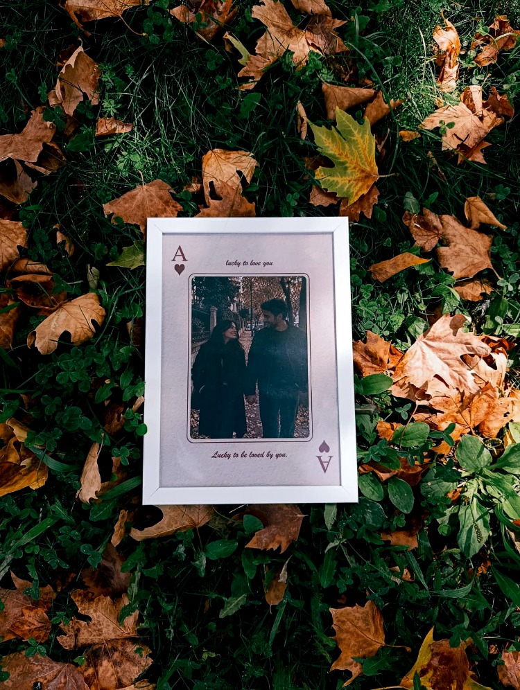 İskambil Fotoğraflı Çerçeve