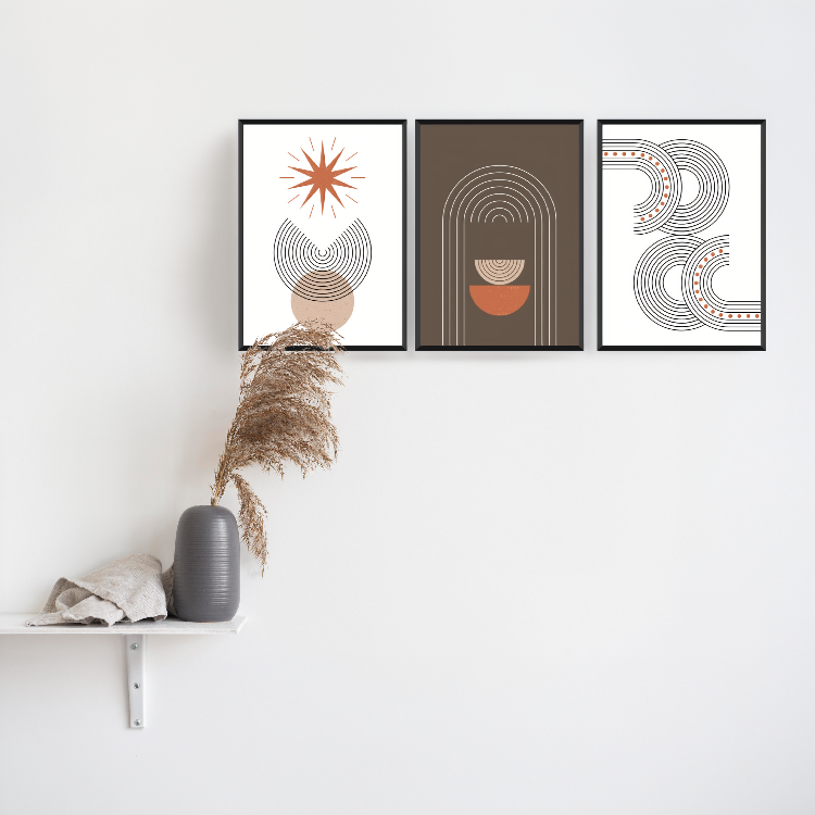 Modern Bohem– Çerçeveli Poster Seti