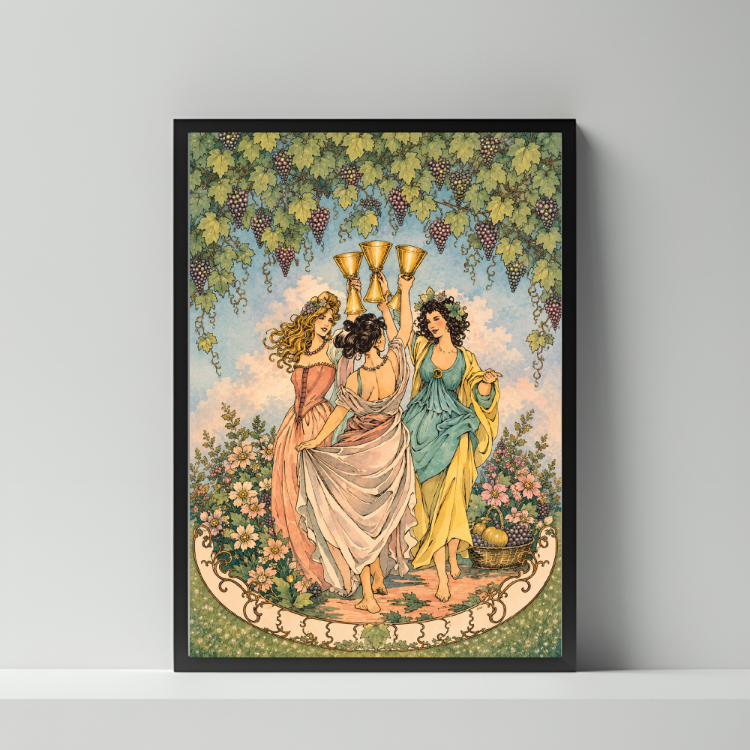 Tarot Posterli Çerçeve