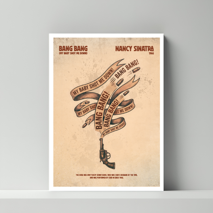 Bang Bang Posteri- Dijital Ürün 