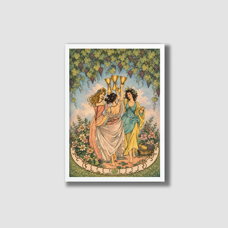 Tarot Posterli Çerçeve