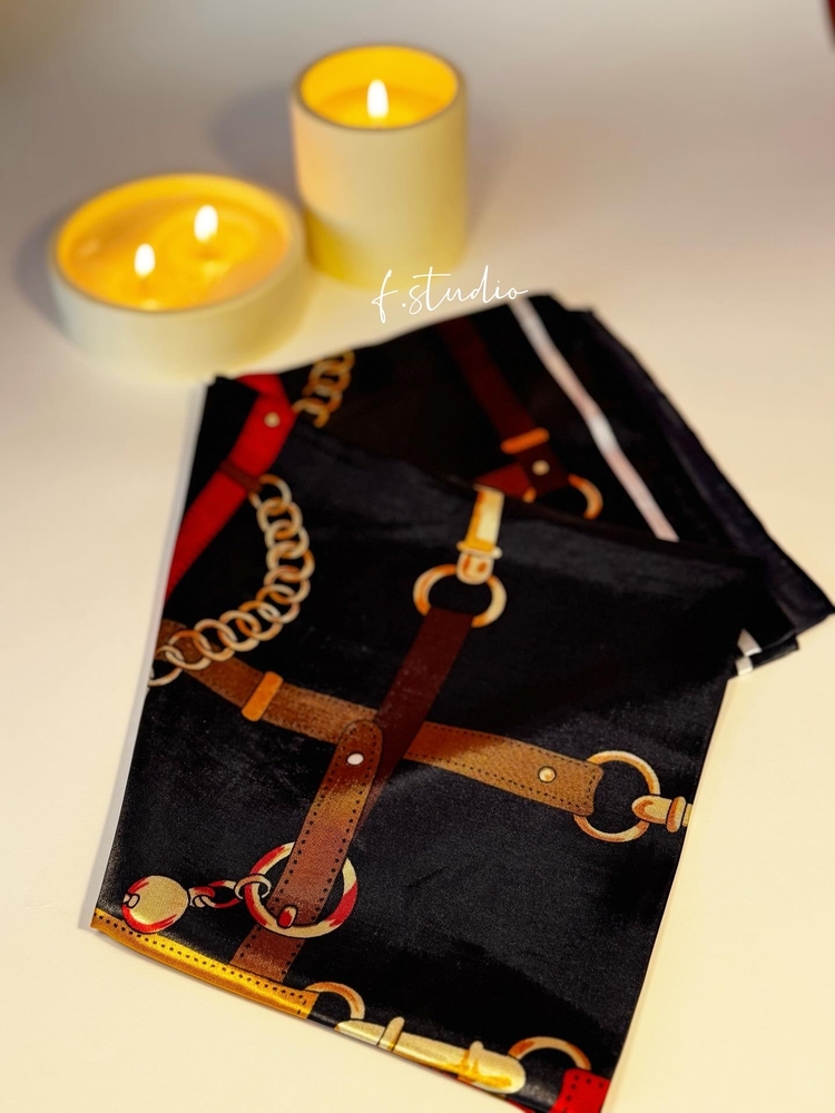90x90 Siyah Fular