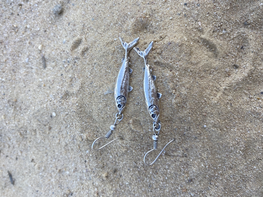Silver Balık Küpe