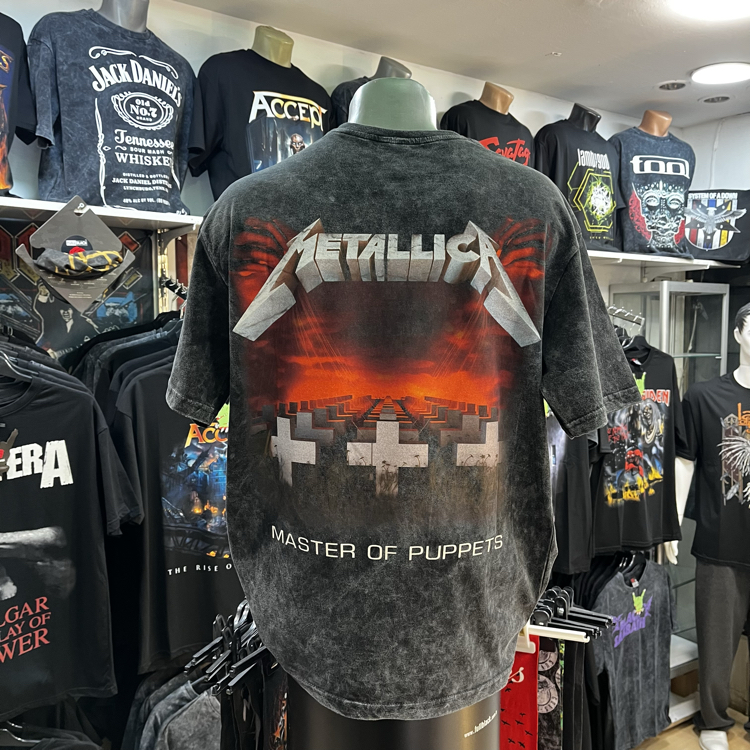 Metallica - Master Of Puppets Retro T-Shirt (Oversize)