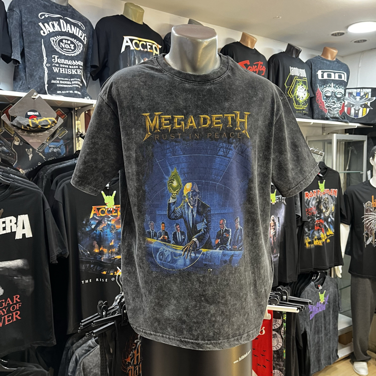 Megadeth - Rust In Peace Retro T-Shirt (Oversize)