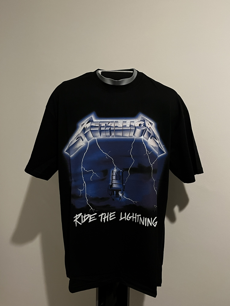 Metallica - Ride The Lightning T-Shirt (Oversize)