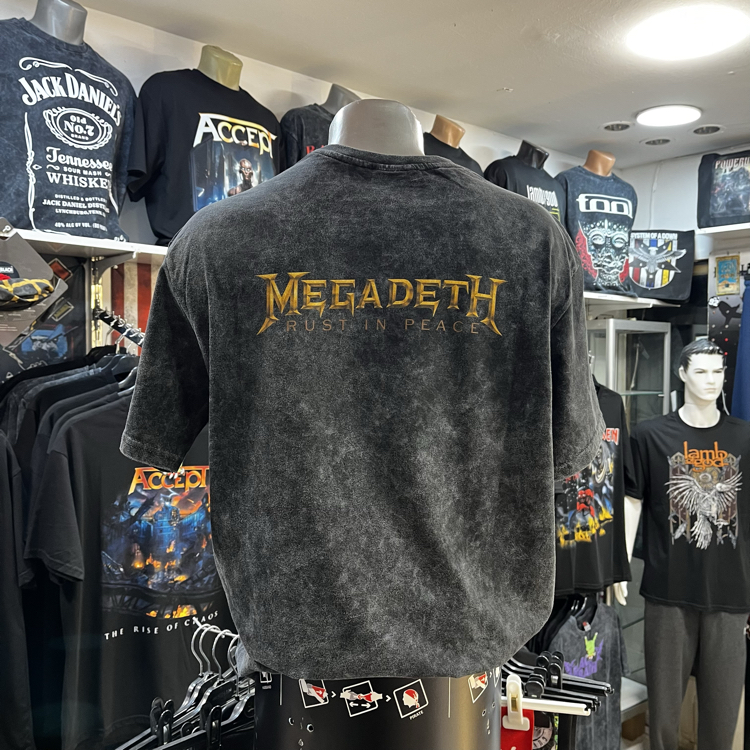 Megadeth - Rust In Peace Retro T-Shirt (Oversize)