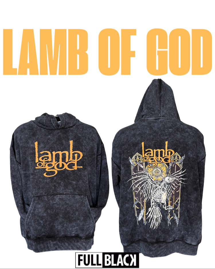 Lamb of God Retro Hoodie (Oversize)