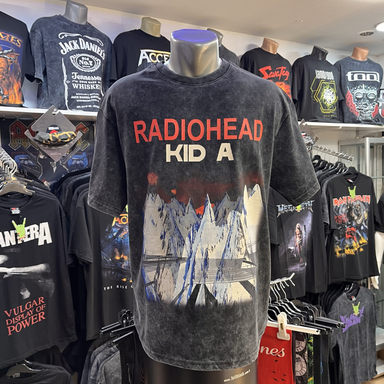 Radiohead - Kid A Retro T-Shirt (Oversize)