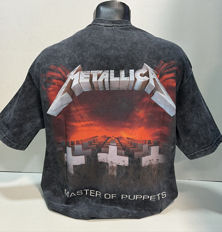 Metallica - Master Of Puppets Retro T-Shirt (Oversize)