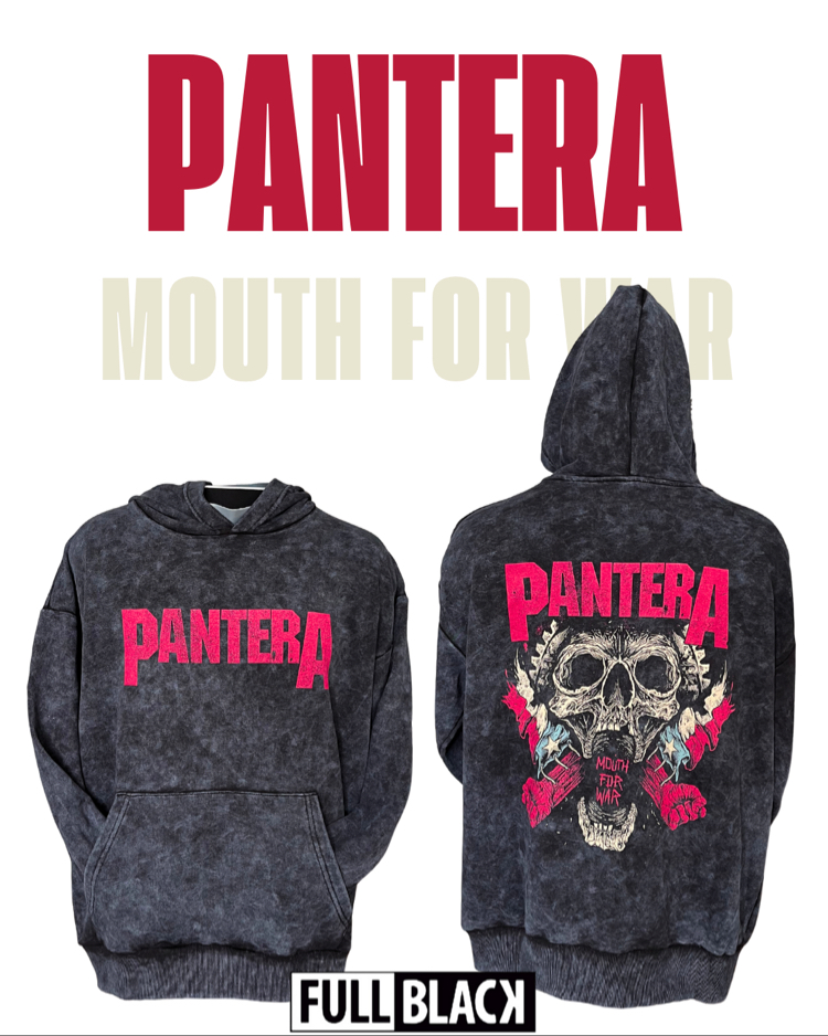 Pantera - Mouth For War Retro Hoodie (Oversize)
