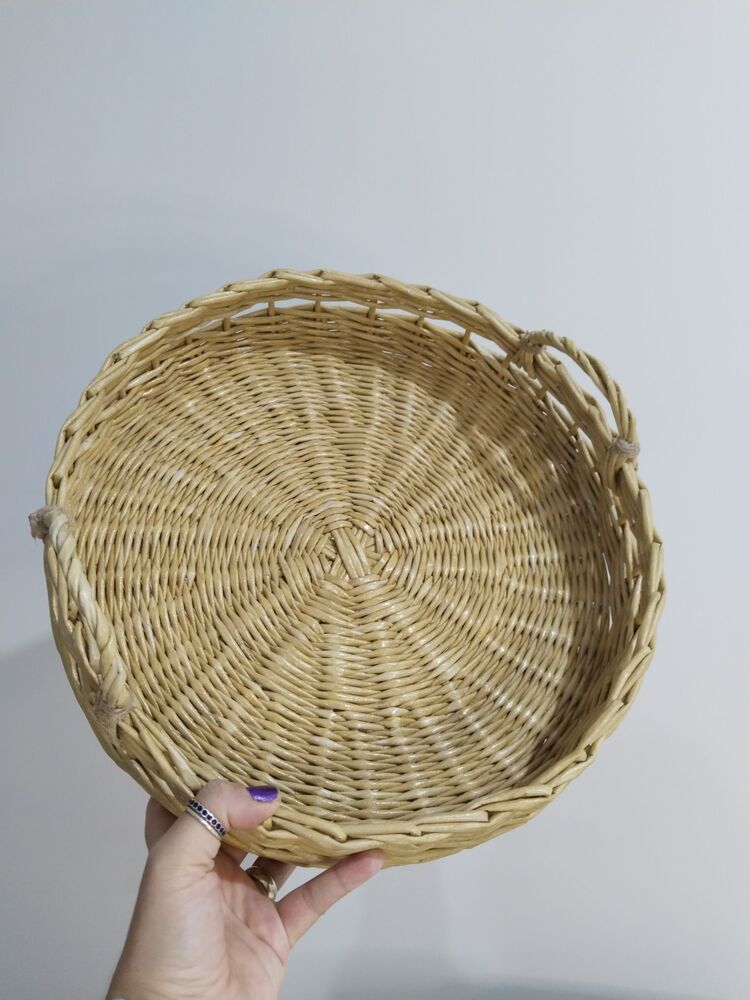 35 cm x 5 cm hasır tepsi