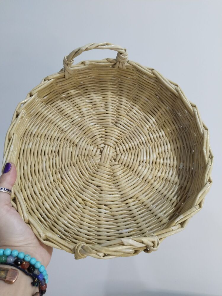 35 cm x 5 cm hasır tepsi