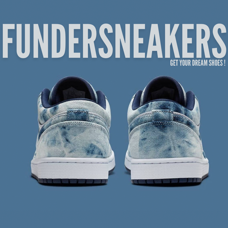 Nike Air Jordan 1 Low Washed Denim