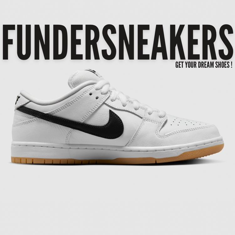 Nike SB Outfits Its Latest Dunk Low “White/Black” With Gum Bottoms
