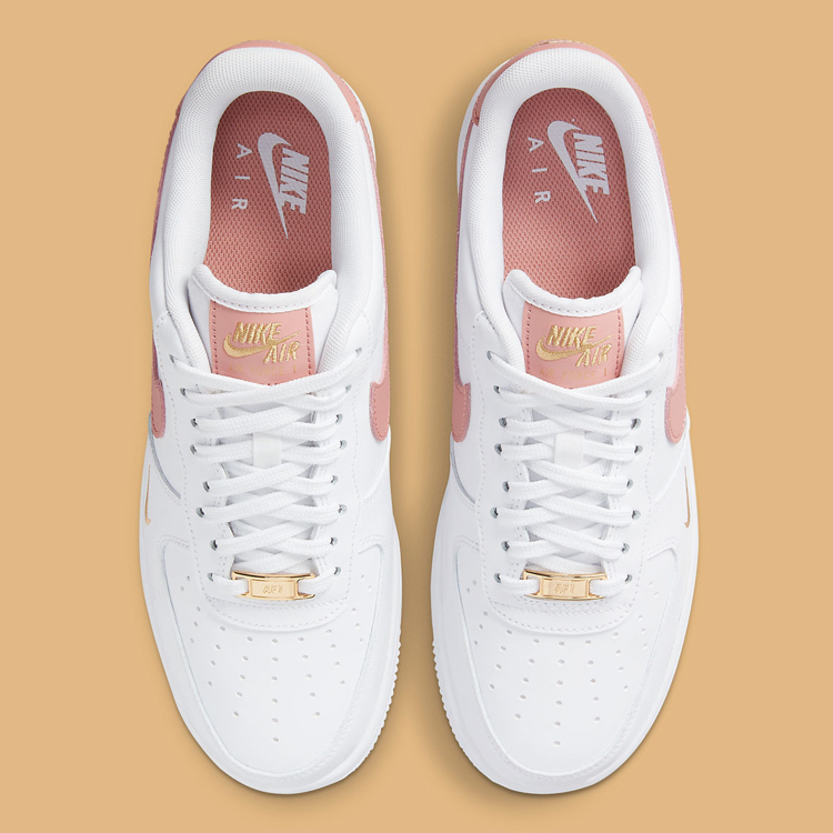 Nike Air Force 1 07 Essential White Rust Pink