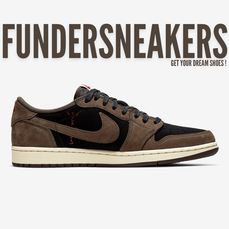 Travis Scott x Air Jordan 1 Low Dark Mocha