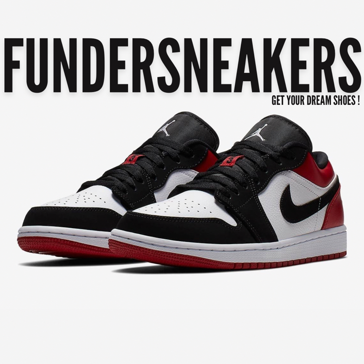Nike Air Jordan 1 Low Black Toe