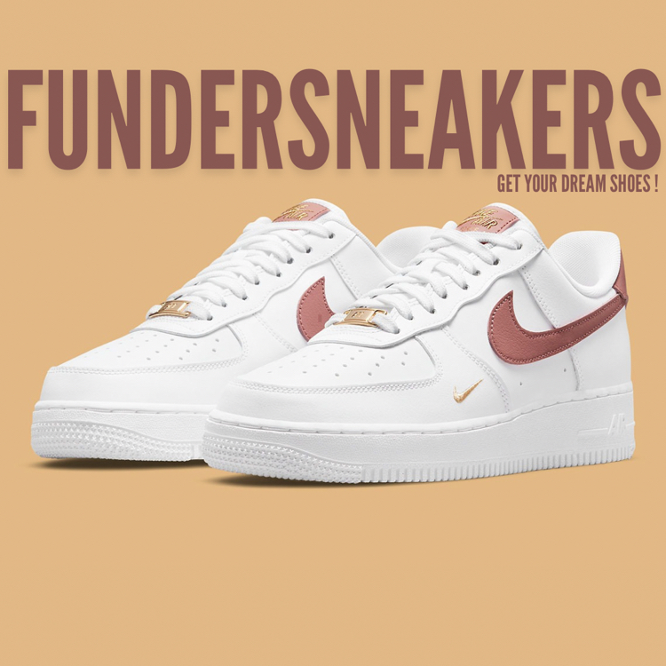 Nike Air Force 1 07 Essential White Rust Pink
