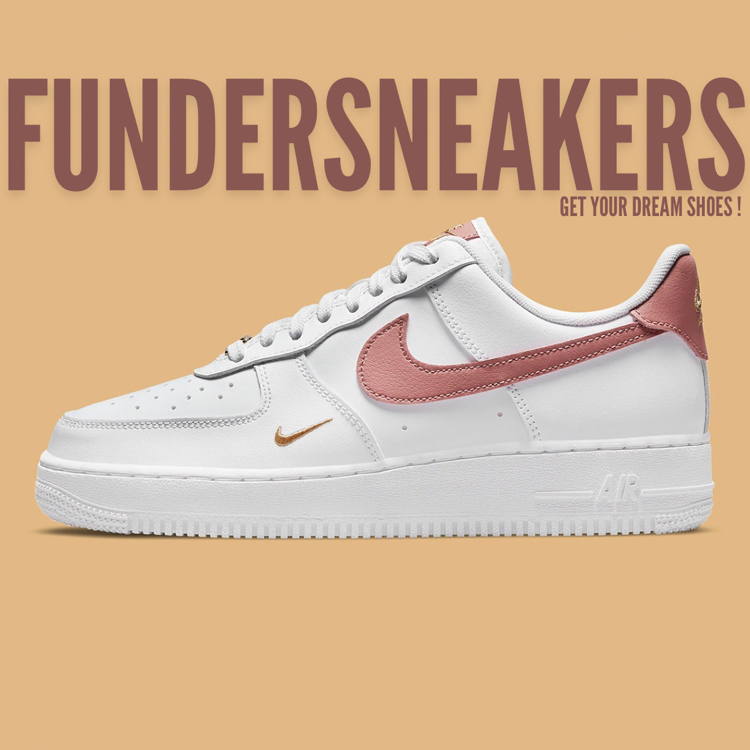 Nike Air Force 1 07 Essential White Rust Pink