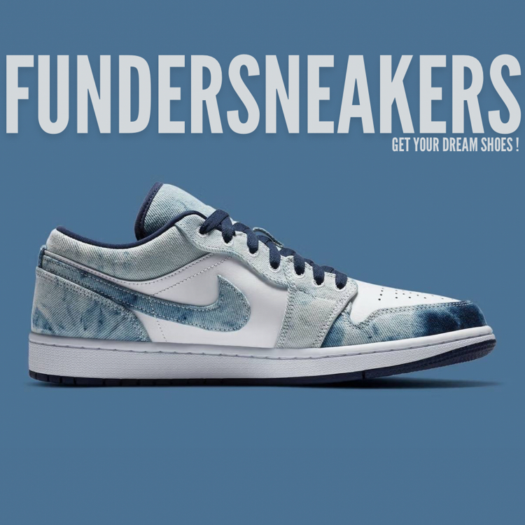 Nike Air Jordan 1 Low Washed Denim