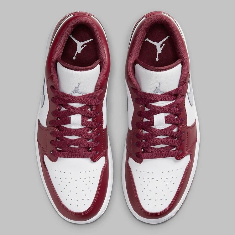 Nike Air Jordan 1 Low White “Bordeaux”
