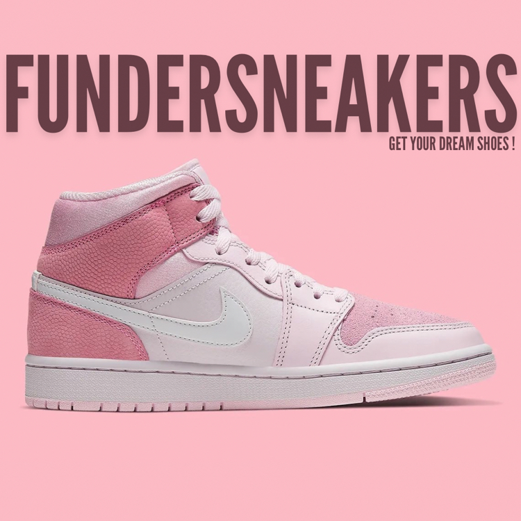 Nike Air Jordan 1 Mid Digital Pink