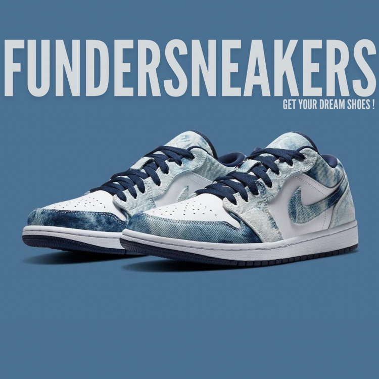 Nike Air Jordan 1 Low Washed Denim