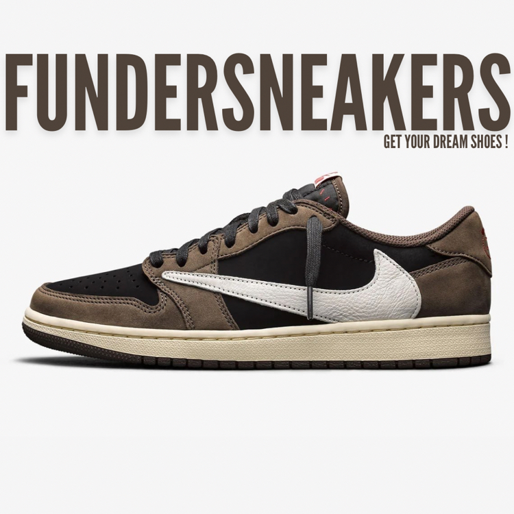 Travis Scott x Air Jordan 1 Low Dark Mocha