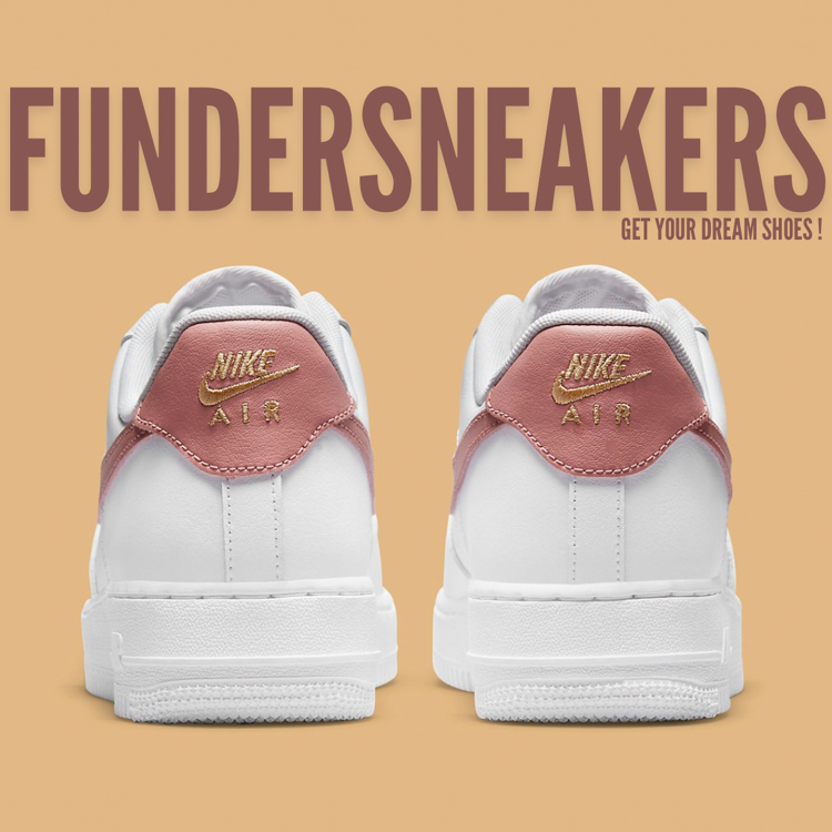 Nike Air Force 1 07 Essential White Rust Pink