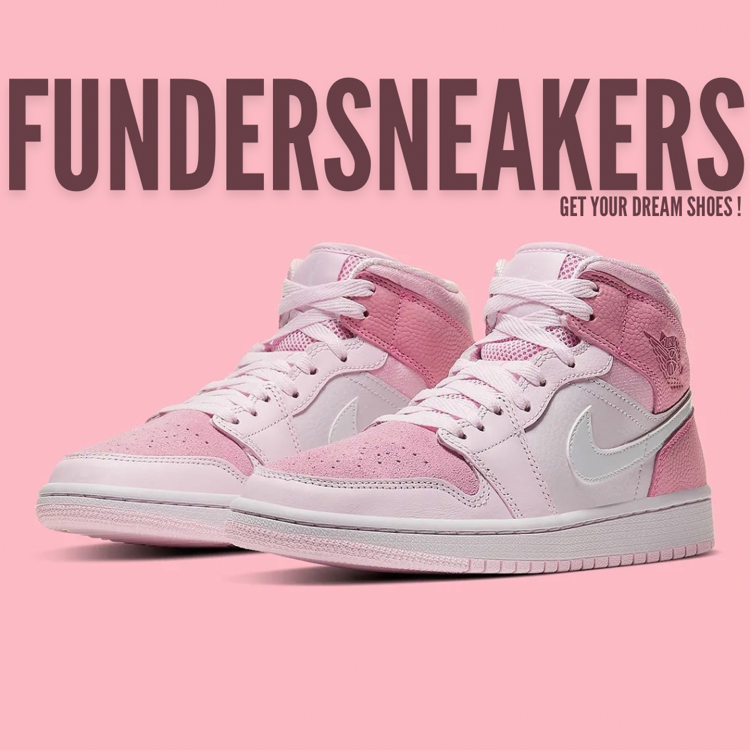 Nike Air Jordan 1 Mid Digital Pink