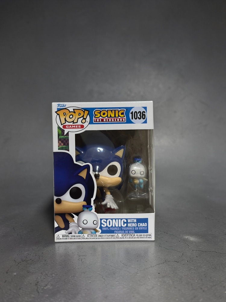 Funko Pop: Sonic with Hero Chao #1036