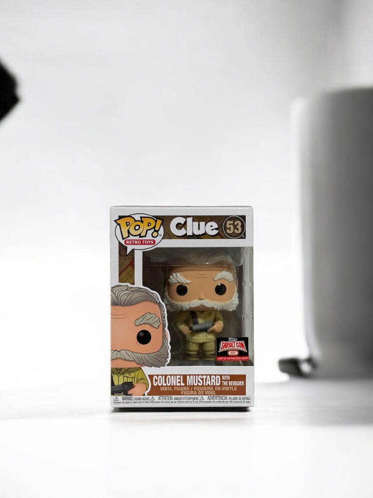 Funko Pop: Colonel Mustard with The Revolver #53 (Target Con 2021 Limited Edition Exclusive)
